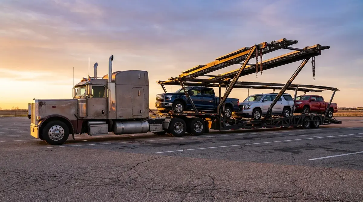 The Trucks Exist. The Drivers Do Not -- What an 82,000-Driver Gap Means for Your Car — American Auto Shipping Blog