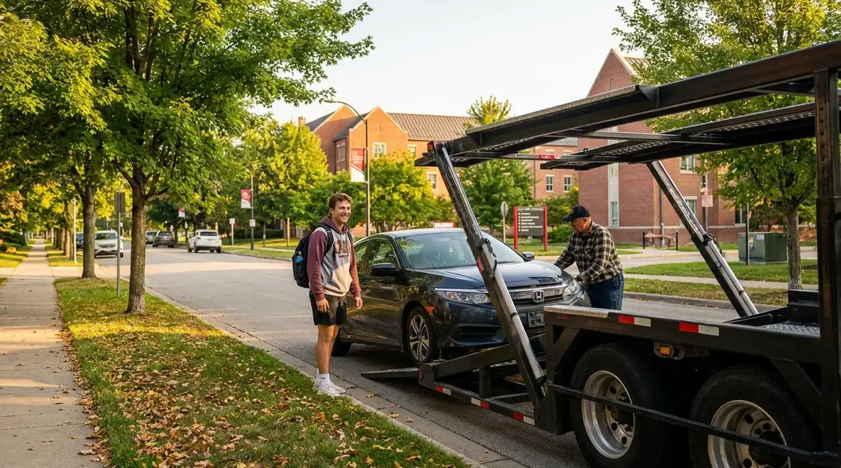 Shipping Your Car to College — The Complete 2026 Guide — American Auto Shipping Blog