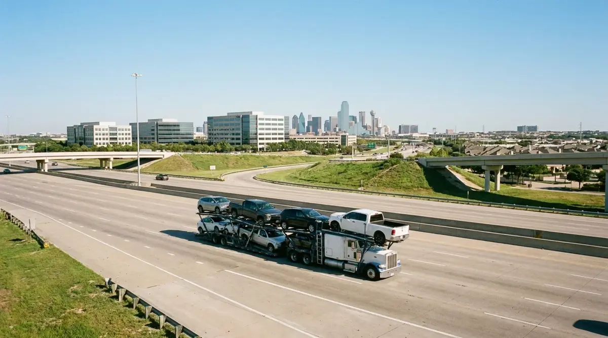 Auto transport car carrier in Addison, TX — vehicle shipping services