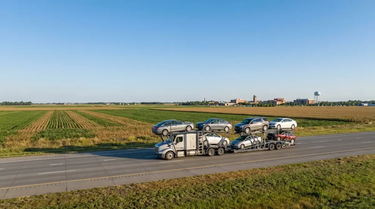 Auto transport car carrier in Ames, IA — vehicle shipping services