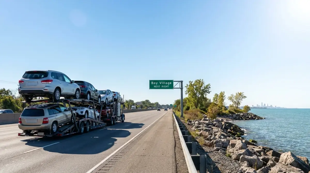 Auto transport car carrier in Bay Village, OH — vehicle shipping services