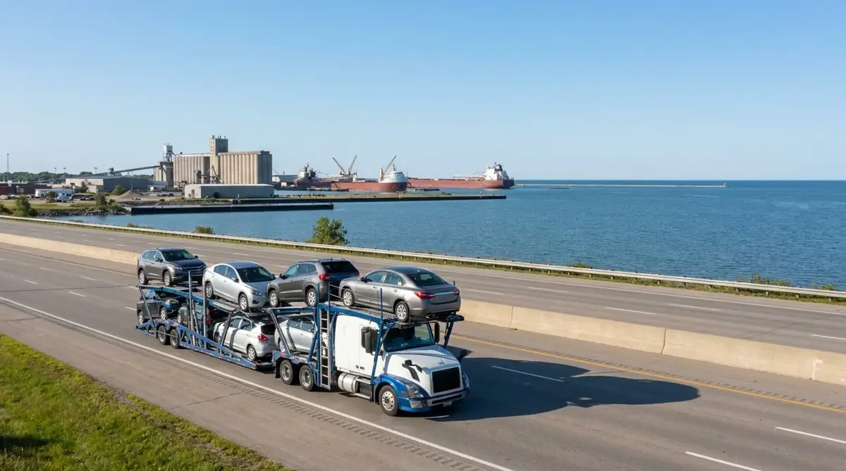 Auto transport car carrier in Bay City, MI — vehicle shipping services