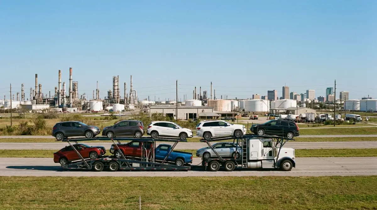 Auto transport car carrier in Beaumont, TX — vehicle shipping services