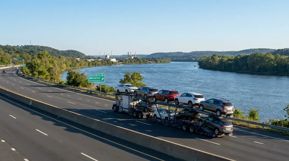 Auto transport car carrier in Bensalem, PA — vehicle shipping services