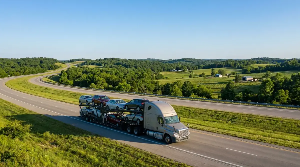 Auto transport car carrier in Bentonville, AR — vehicle shipping services