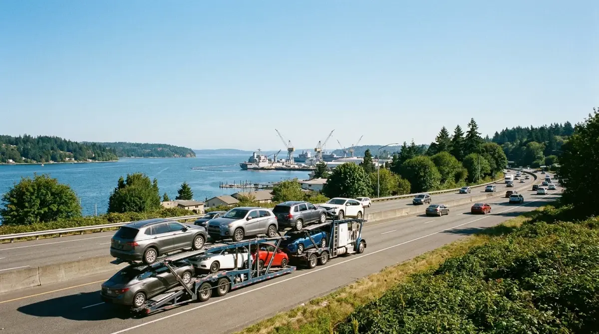 Auto transport car carrier in Bremerton, WA — vehicle shipping services