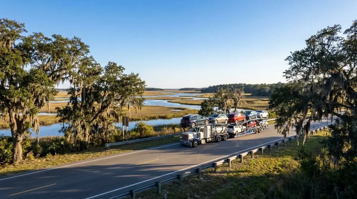 Auto transport car carrier in Charleston, SC — vehicle shipping services
