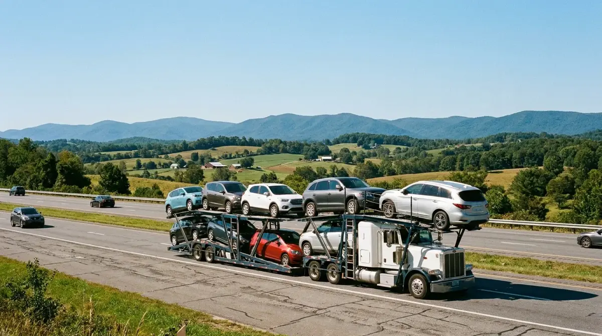 Auto transport car carrier in Charlottesville, VA — vehicle shipping services