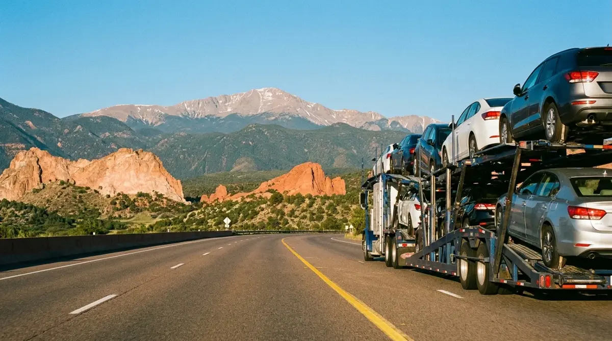 Auto transport car carrier in Colorado Springs, CO — vehicle shipping services