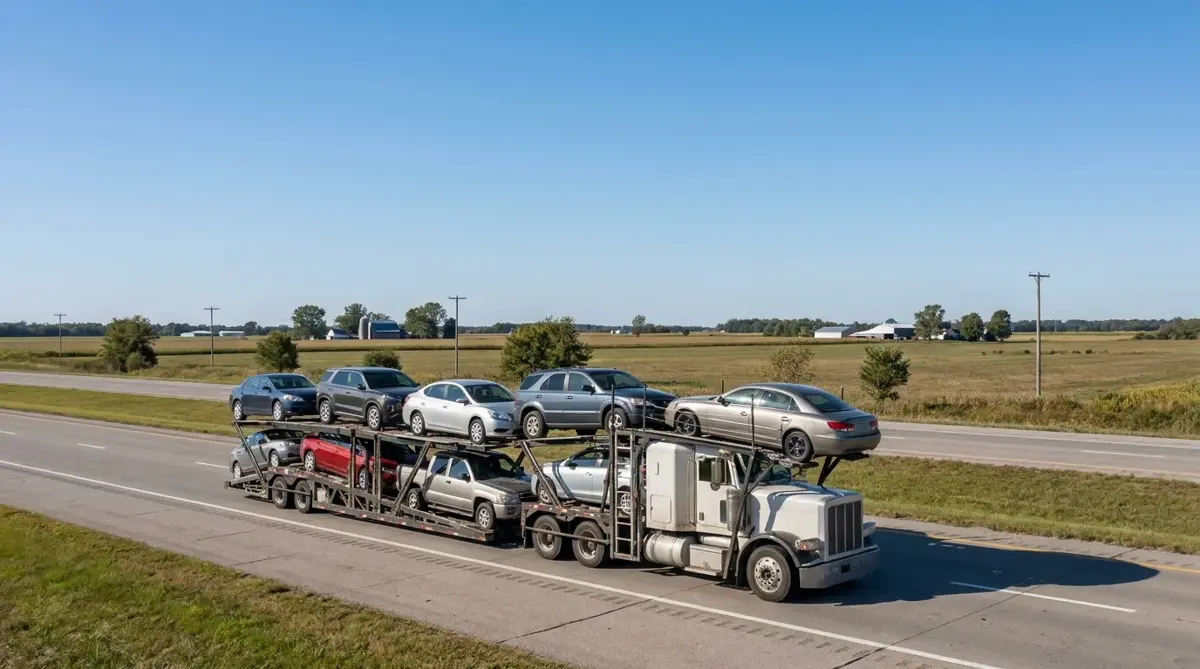 Auto transport car carrier in East Lansing, MI — vehicle shipping services