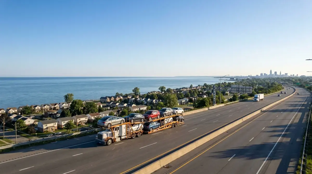 Auto transport car carrier in Euclid, OH — vehicle shipping services