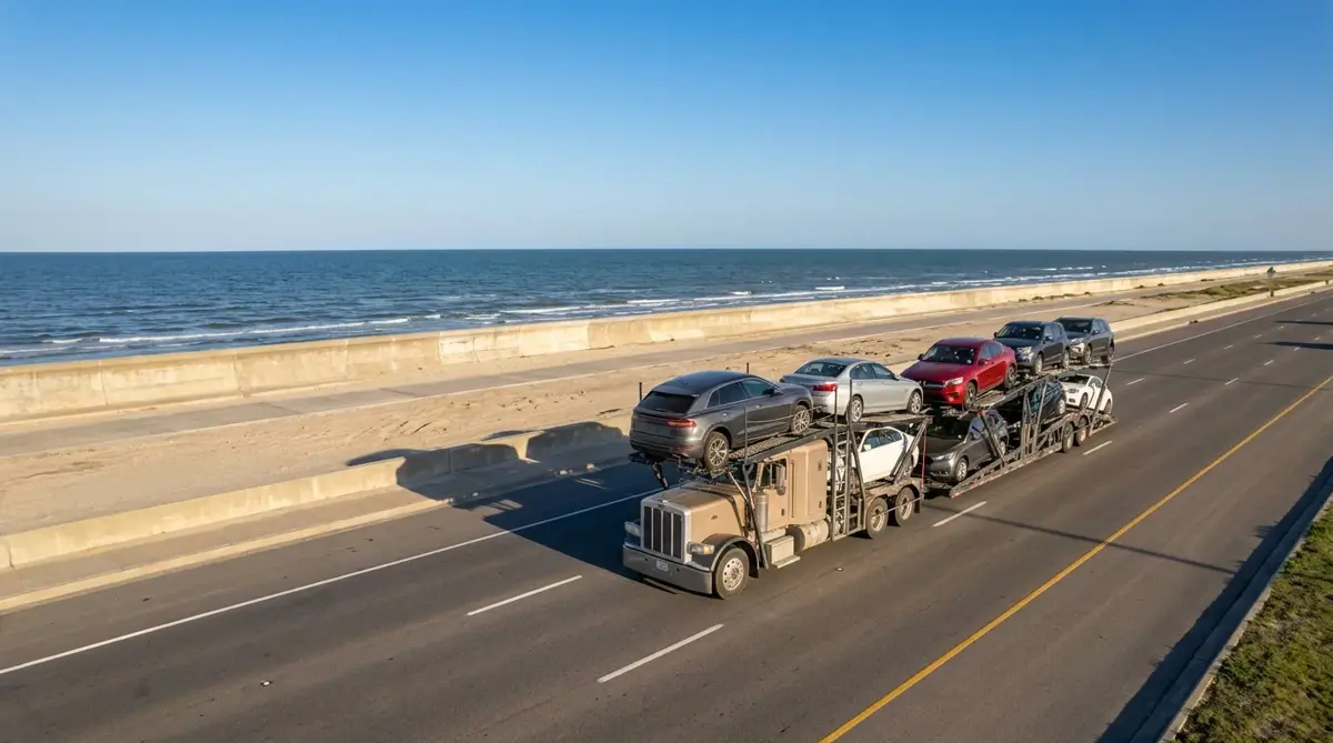 Auto transport car carrier in Galveston, TX — vehicle shipping services