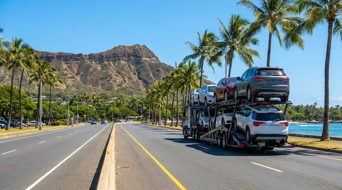 Auto transport car carrier in Honolulu, HI — vehicle shipping services