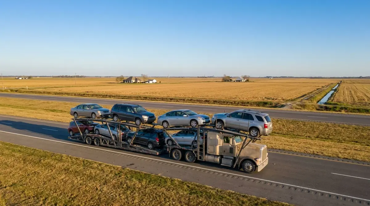 Auto transport car carrier in Jennings, LA — vehicle shipping services