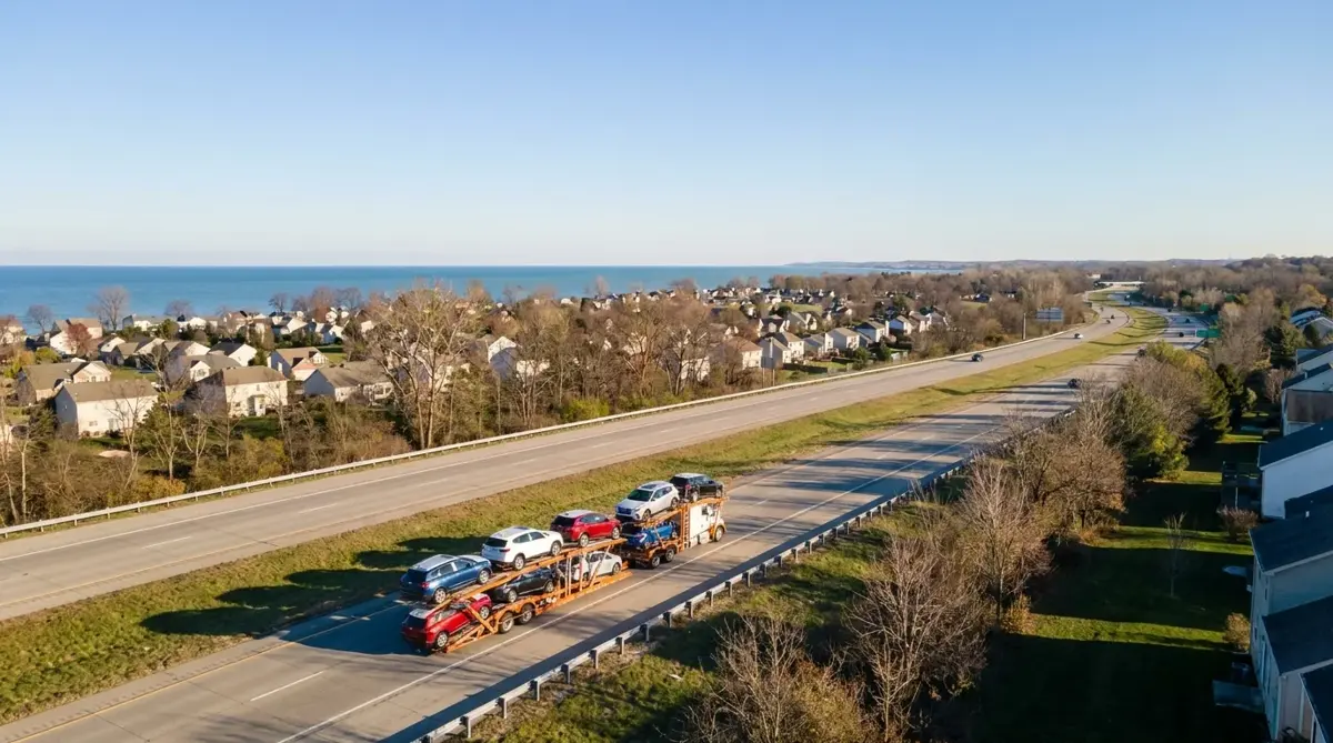 Auto transport car carrier in Mentor, OH — vehicle shipping services