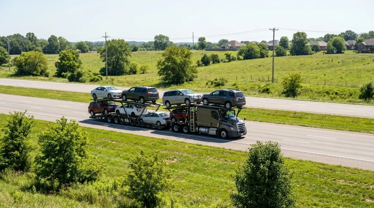 Auto transport car carrier in Middletown, KY — vehicle shipping services