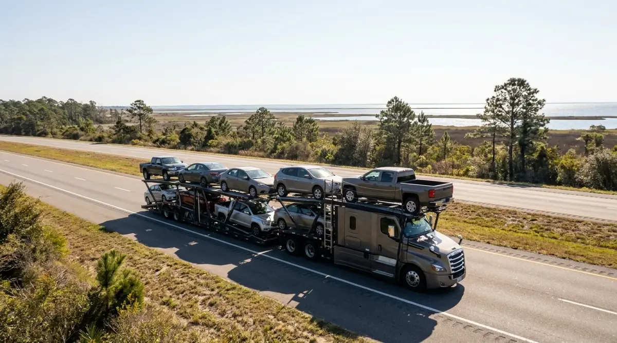 Auto transport car carrier in Mobile, AL — vehicle shipping services