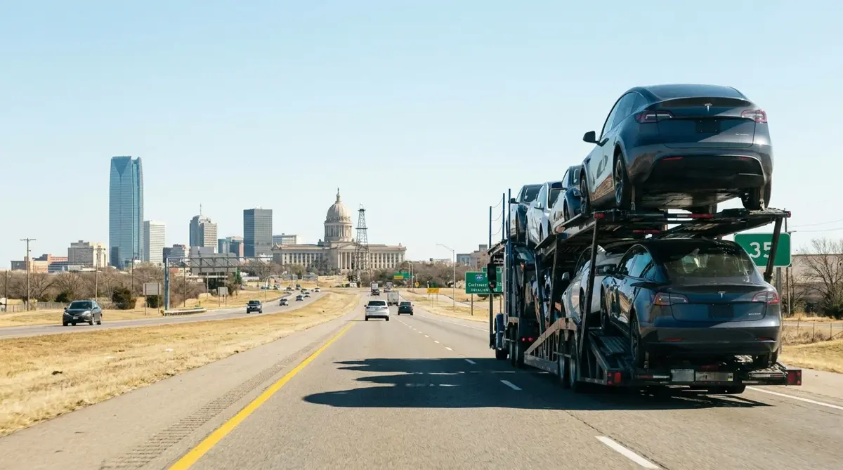 Auto transport car carrier in Oklahoma City, OK — vehicle shipping services