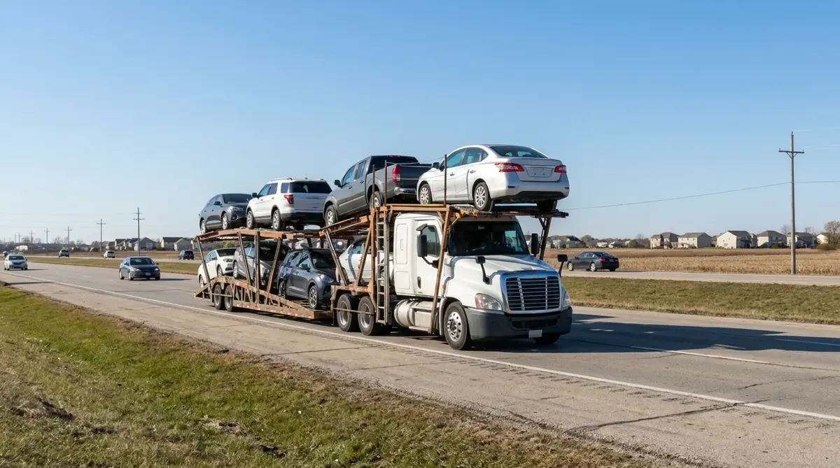 Auto transport car carrier in Orland Park, IL — vehicle shipping services