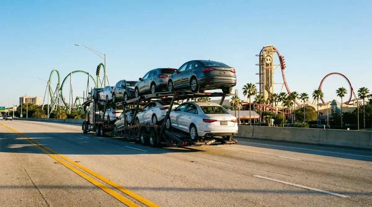 Auto transport car carrier in Orlando, FL — vehicle shipping services