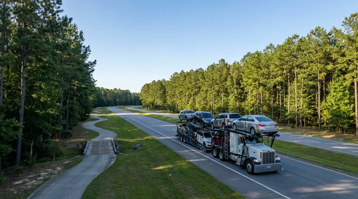 Auto transport car carrier in Peachtree City, GA — vehicle shipping services