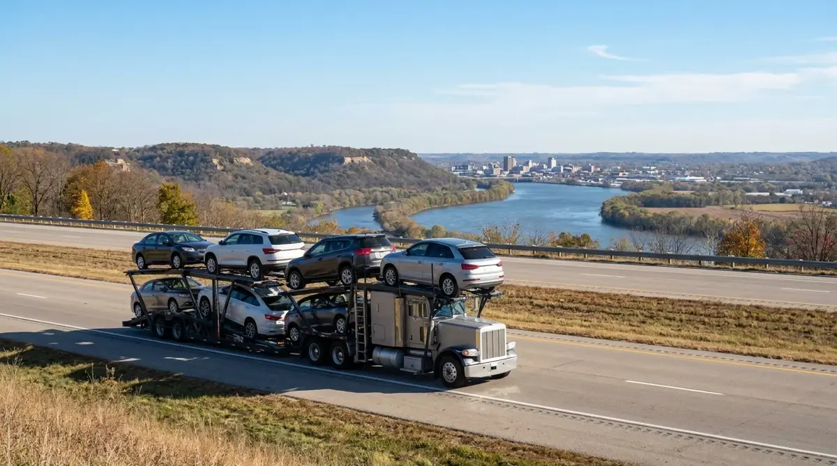 Auto transport car carrier in Peoria, IL — vehicle shipping services