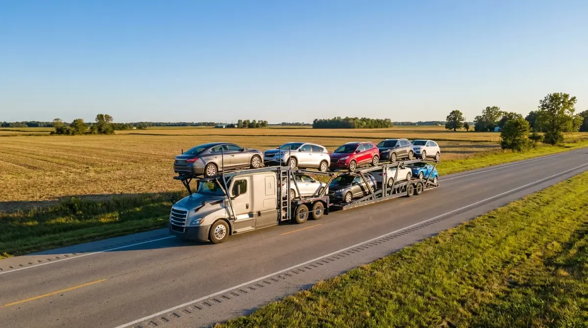 Auto transport car carrier in Petersburg, IL — vehicle shipping services