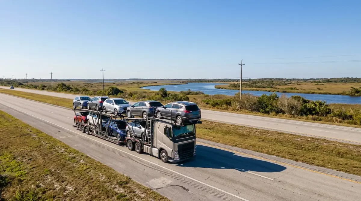 Auto transport car carrier in Port St. Lucie, FL — vehicle shipping services