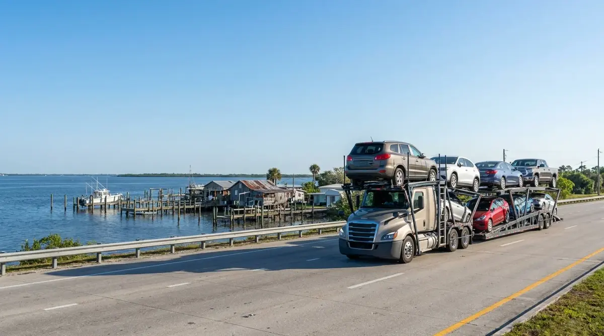 Auto transport car carrier in Punta Gorda, FL — vehicle shipping services