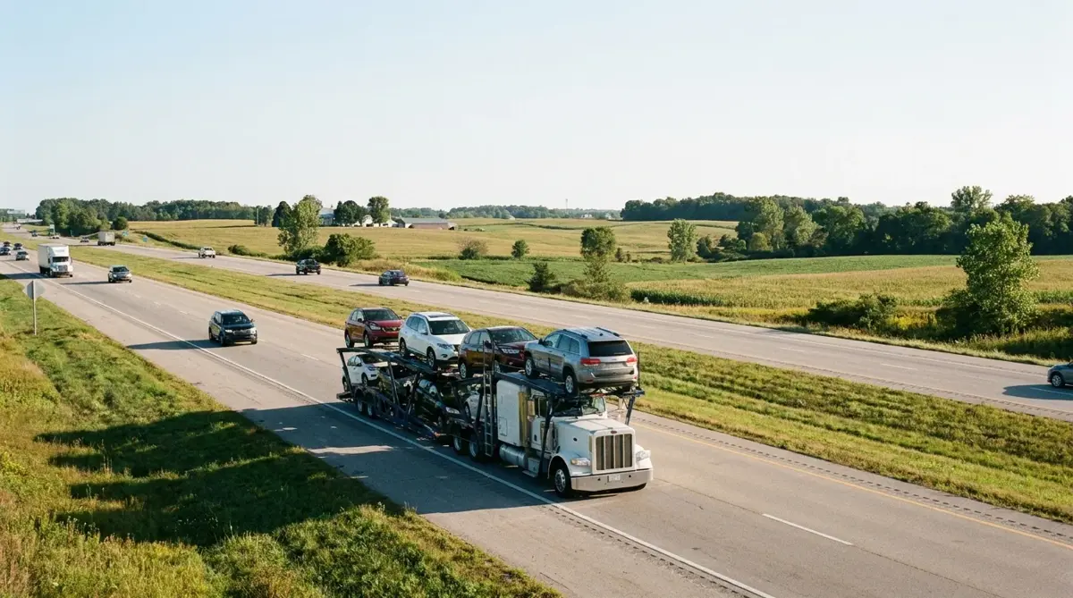 Auto transport car carrier in Roscoe, IL — vehicle shipping services