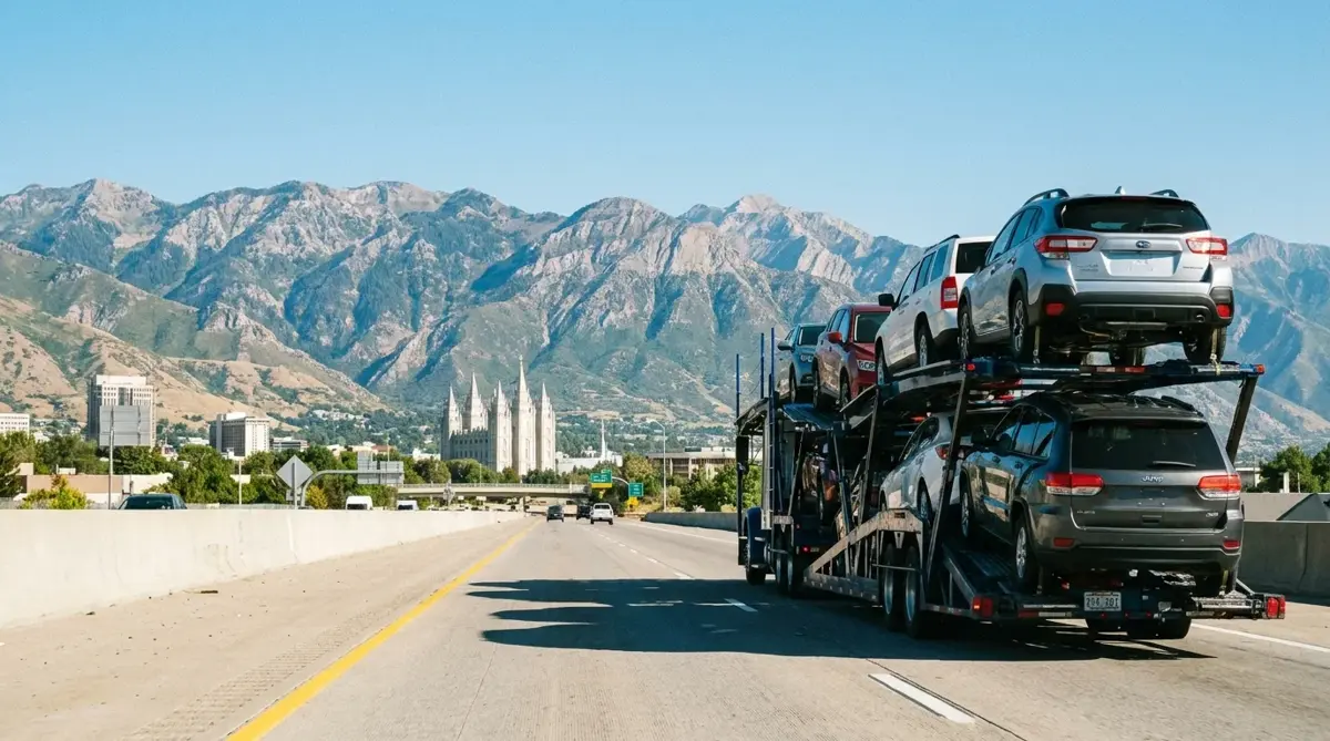 Auto transport car carrier in Salt Lake City, UT — vehicle shipping services