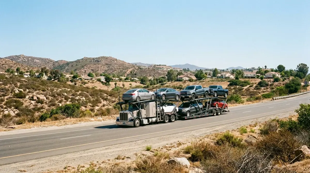 Auto transport car carrier in Santee, CA — vehicle shipping services