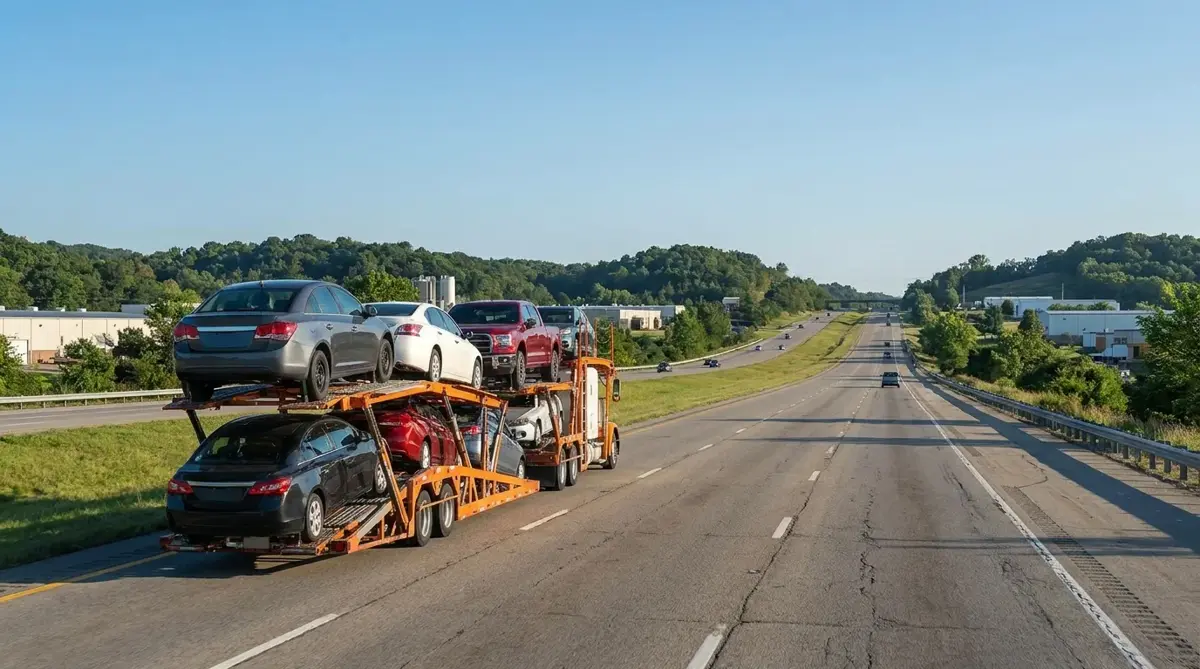 Auto transport car carrier in Sharonville, OH — vehicle shipping services
