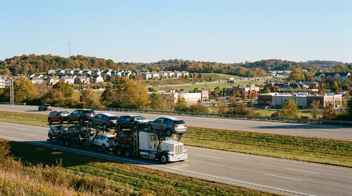 Auto transport car carrier in Springdale, OH — vehicle shipping services