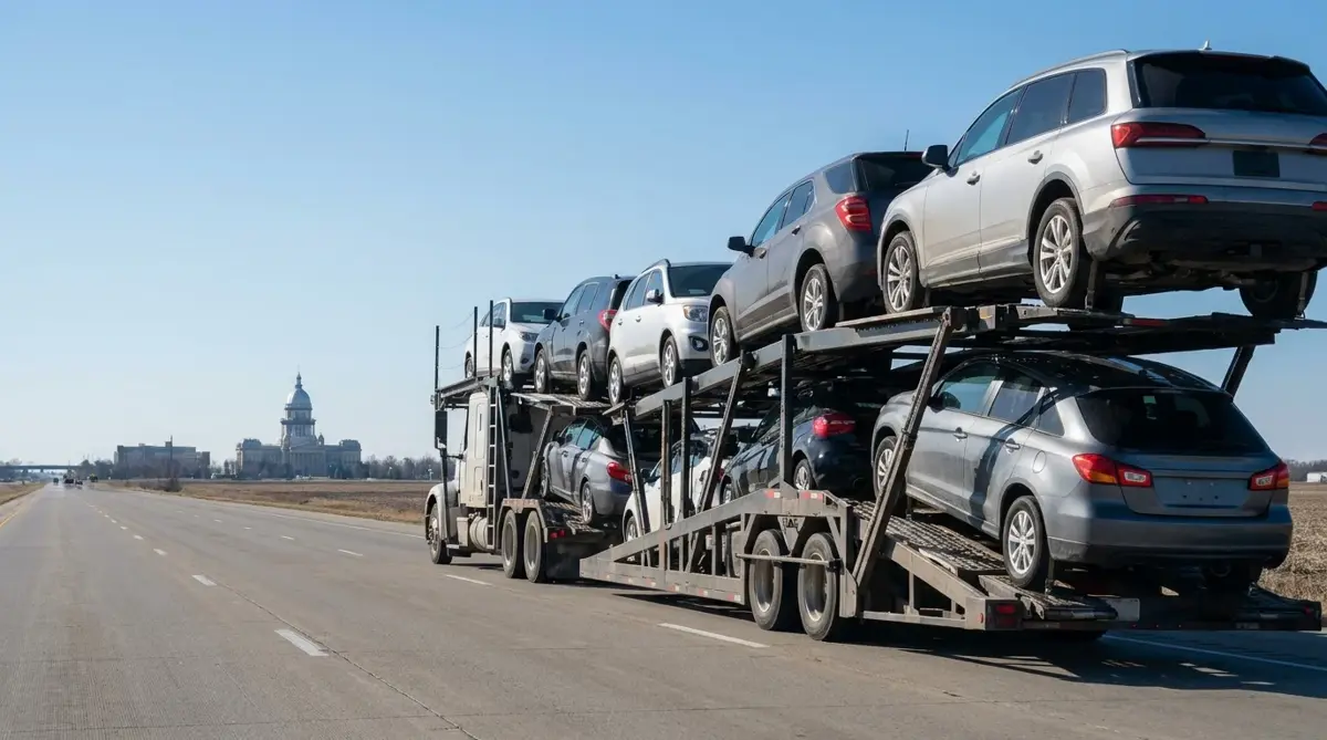 Auto transport car carrier in Springfield, IL — vehicle shipping services