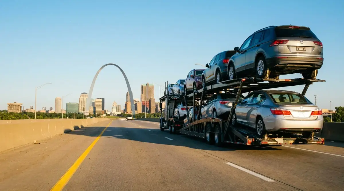 Auto transport car carrier in St. Louis, MO — vehicle shipping services