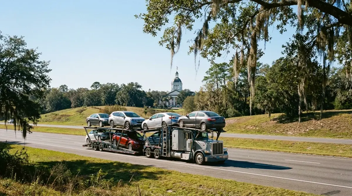 Auto transport car carrier in Tallahassee, FL — vehicle shipping services