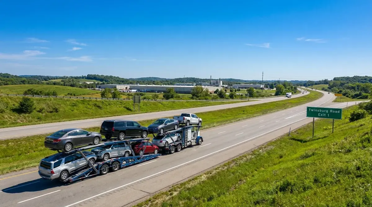 Auto transport car carrier in Twinsburg, OH — vehicle shipping services
