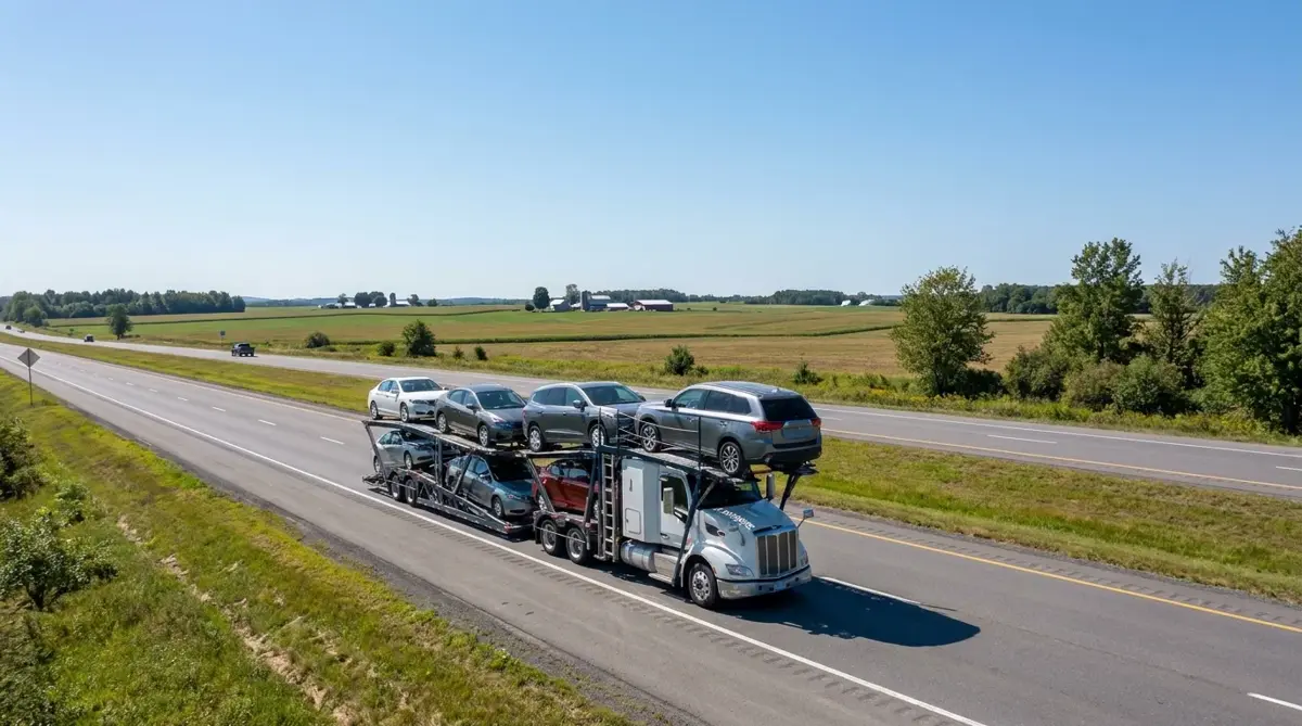 Auto transport car carrier in Watertown, NY — vehicle shipping services