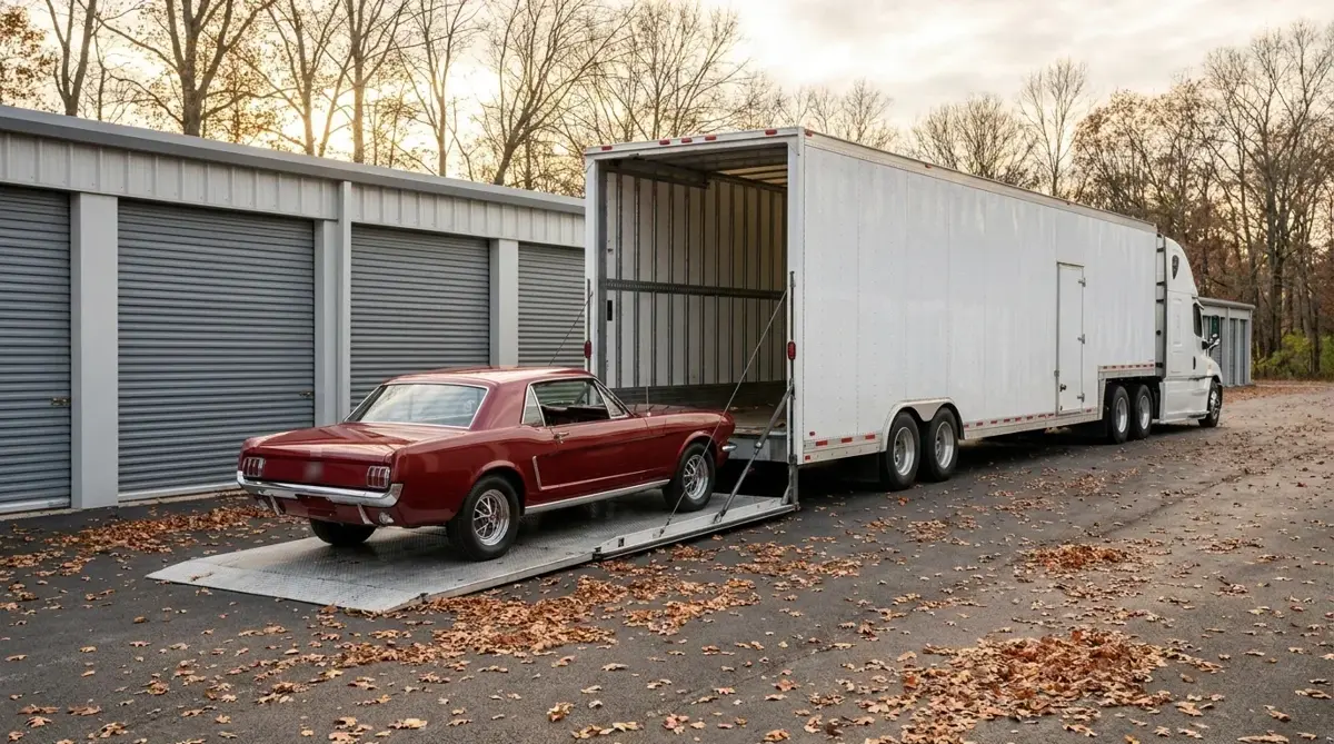 Putting the Classic Away for Winter? How to Ship It to Storage Without Regrets in the Spring — American Auto Shipping Blog