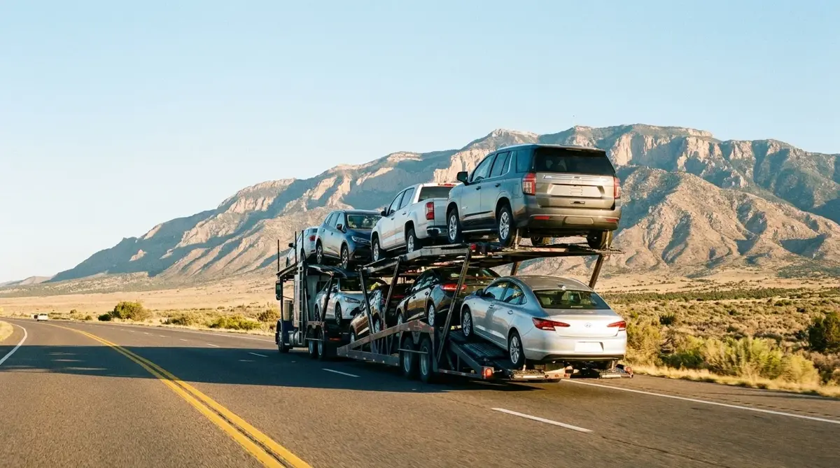 Auto transport car carrier in Albuquerque, NM — vehicle shipping services