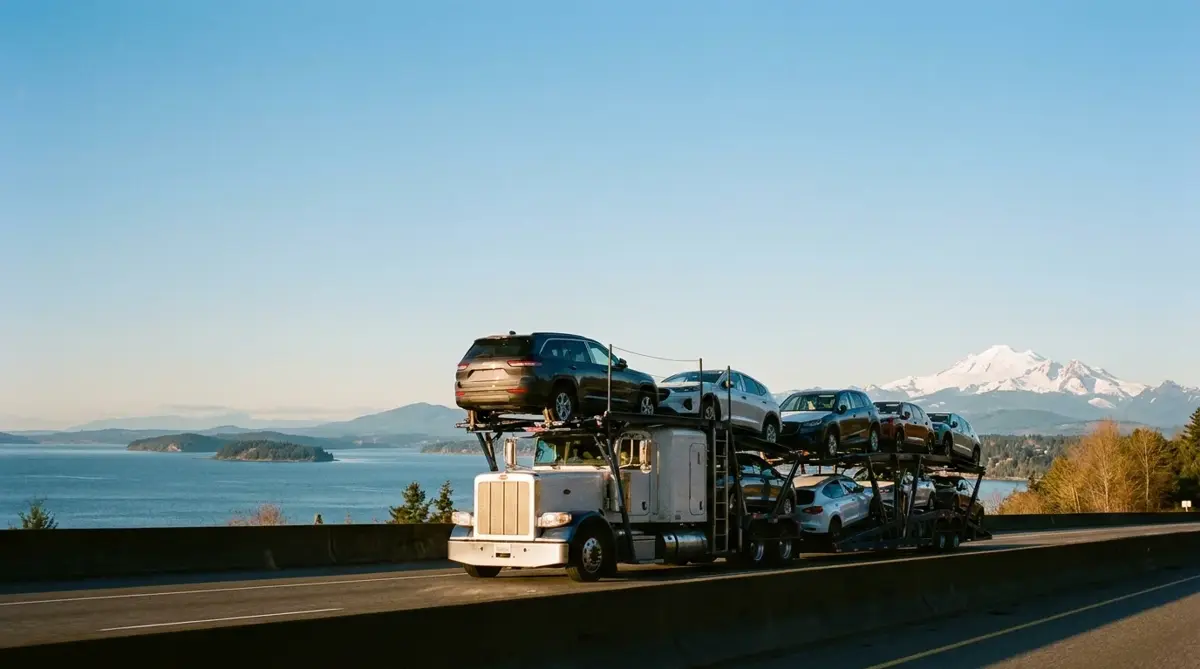 Auto transport car carrier in Bellingham, WA — vehicle shipping services