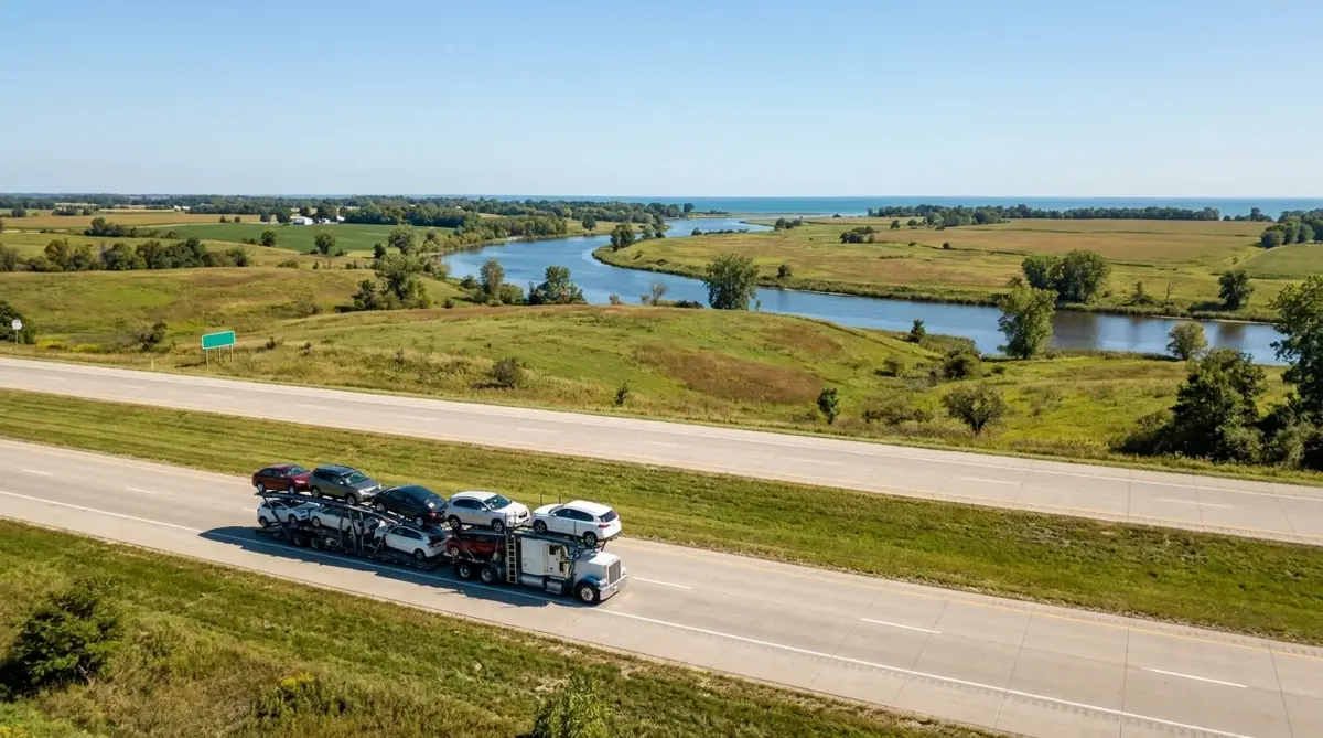 Auto transport car carrier in Green Bay, WI — vehicle shipping services