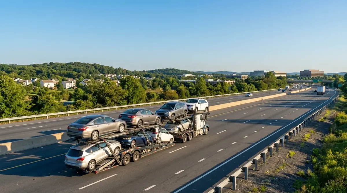 Auto transport car carrier in King of Prussia, PA — vehicle shipping services