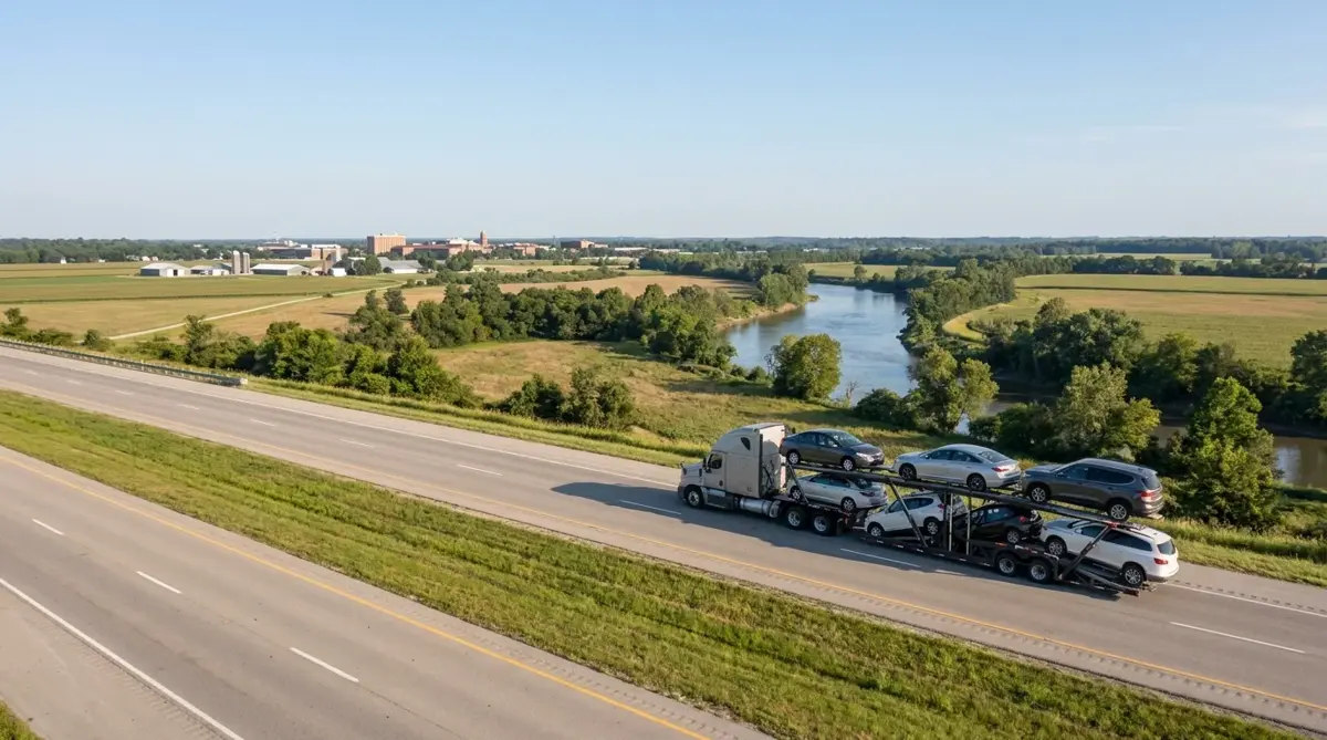 Auto transport car carrier in Lafayette, IN — vehicle shipping services