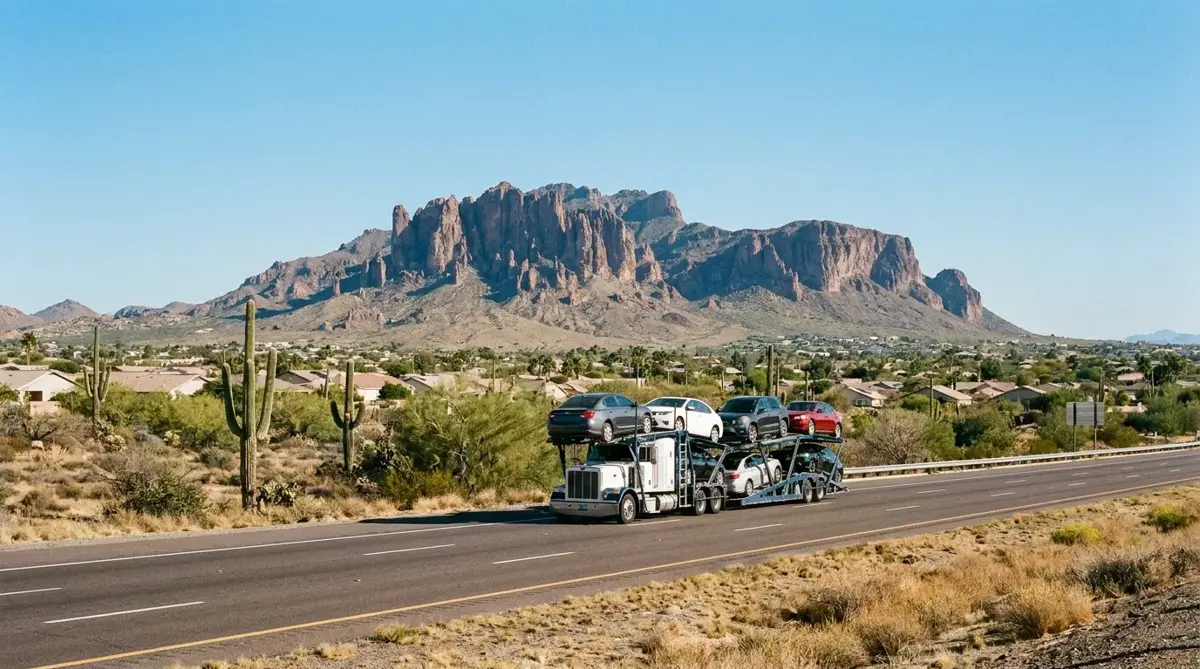 Auto transport car carrier in Mesa, AZ — vehicle shipping services