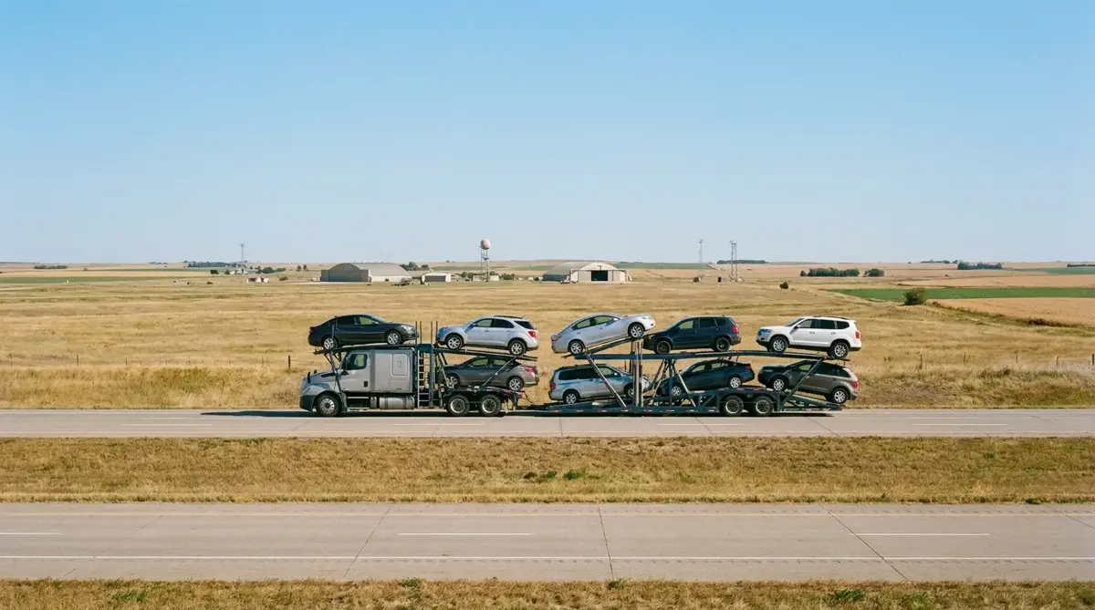 Auto transport car carrier in Minot, ND — vehicle shipping services