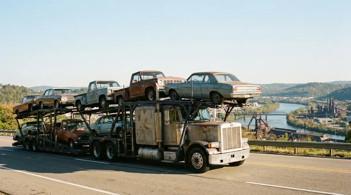 Auto transport car carrier in Monessen, PA — vehicle shipping services
