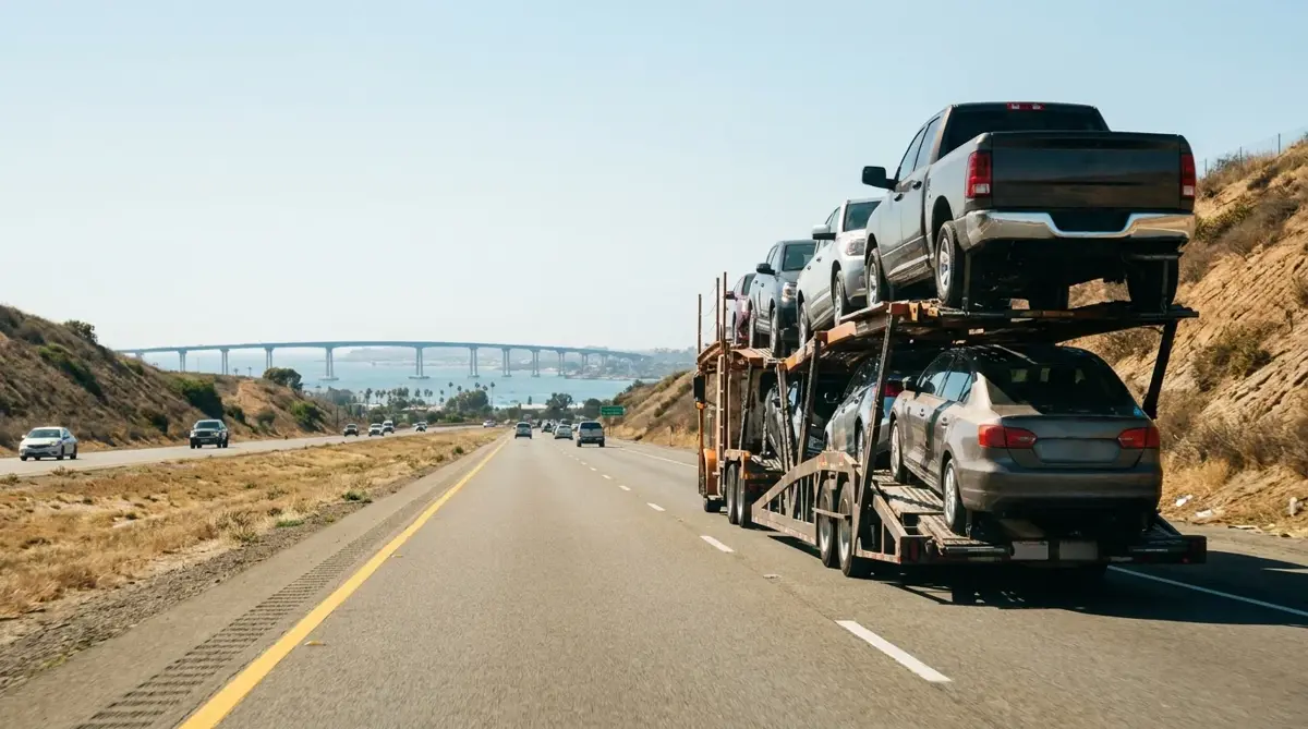 Auto transport car carrier in San Diego, CA — vehicle shipping services