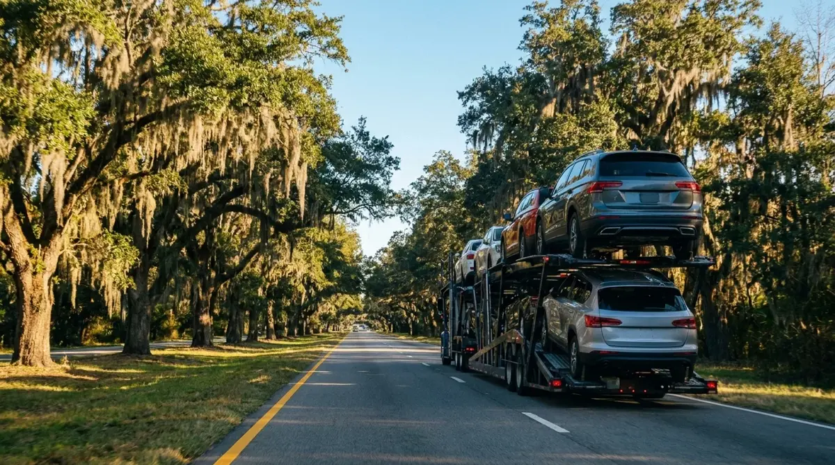 Auto transport car carrier in Savannah, GA — vehicle shipping services
